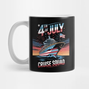 4th Of July Cruise Squad Mug